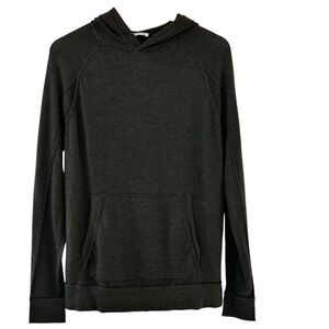 Helmut Lang dark olive wool Hoodie size medium